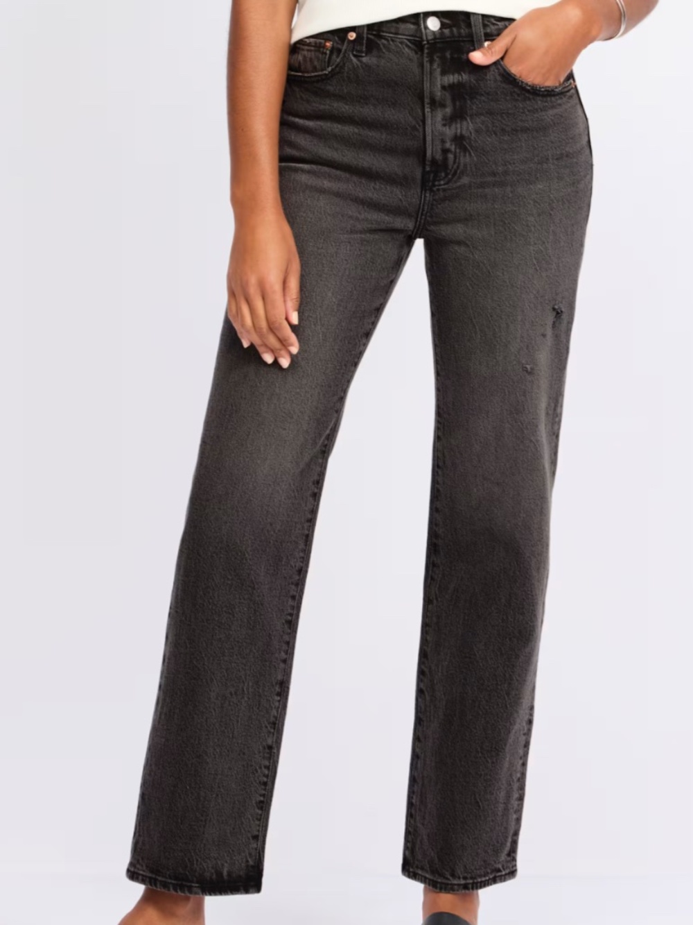 Pistola Cassie Super High Rise Straight Jean